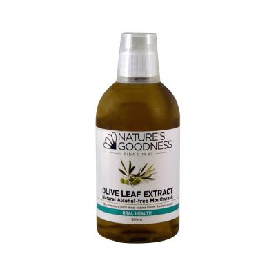 Nature's Goodness Olive Leaf Extract Mouthwash (Alcohol-Free) 500ml